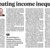 Combating income inequality – Josef Bonnici